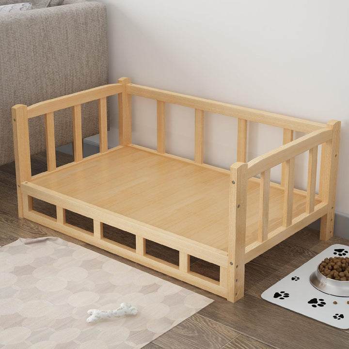 Transform Your Pet's Comfort with the Bed Summer Wooden Dog Bed