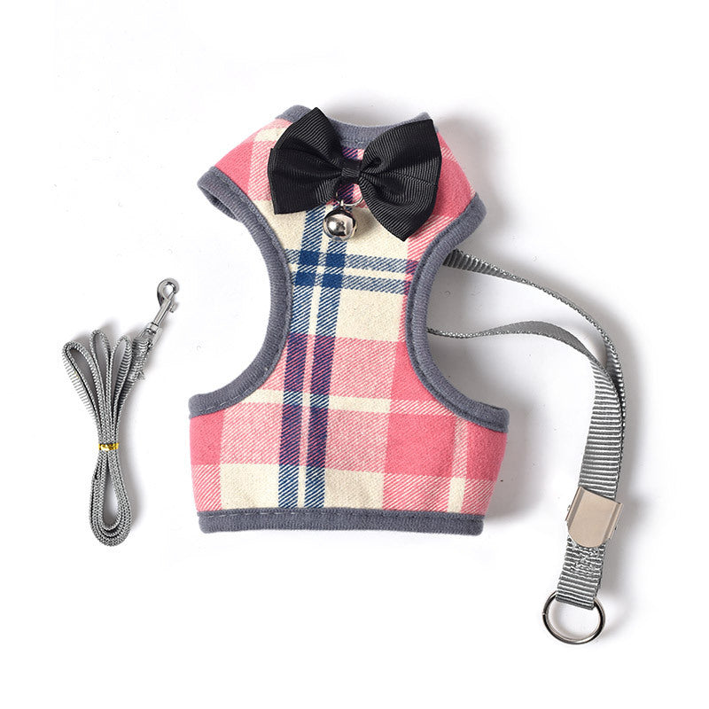 Small Dog And Cat Breathable Vest Chest