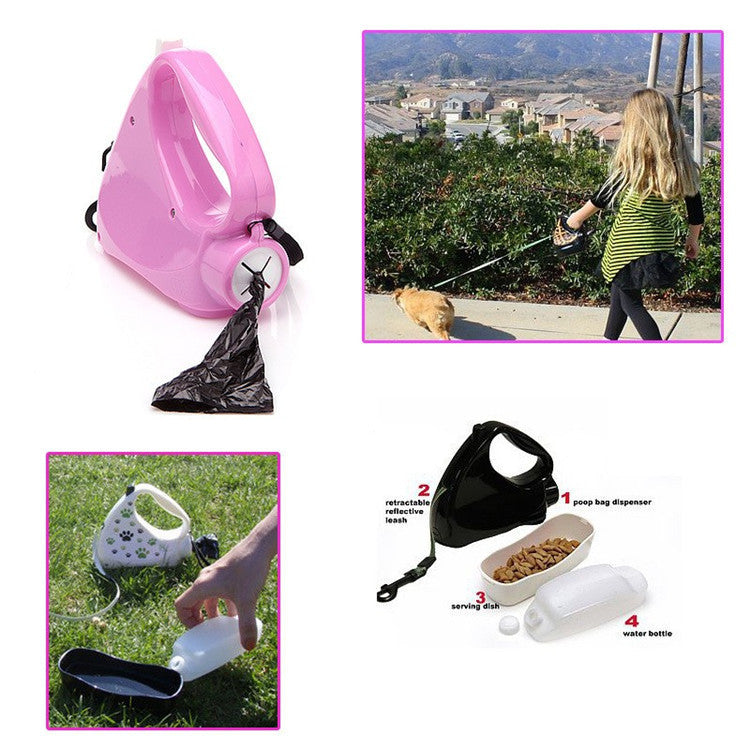 Automatic telescopic four-in-one