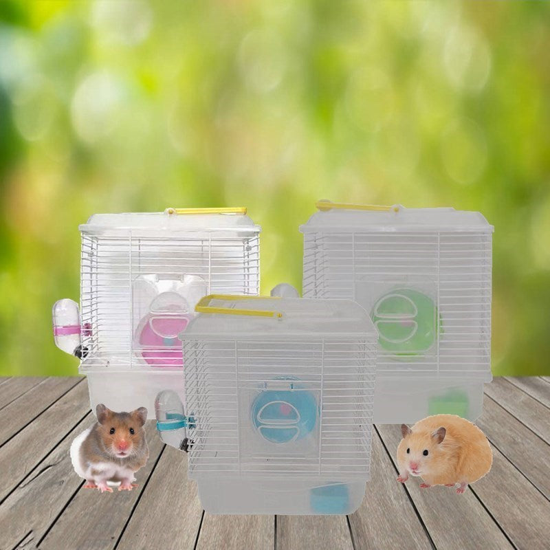 Portable Cage Hamster Supplies Single-Layer