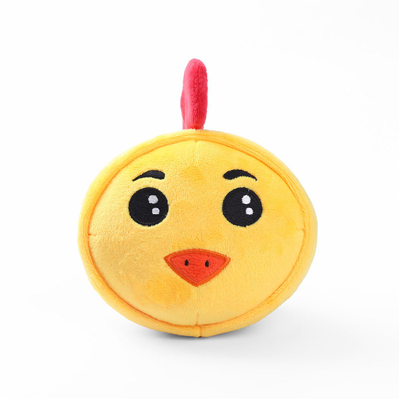 Pet Vocal Teething Plush Toys Bite Resistant