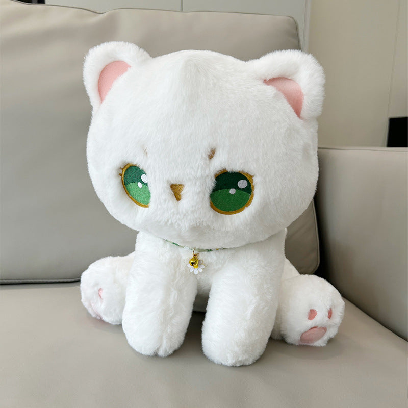 Cartoon Cute Mori Style Cat Green Eyes Kitten