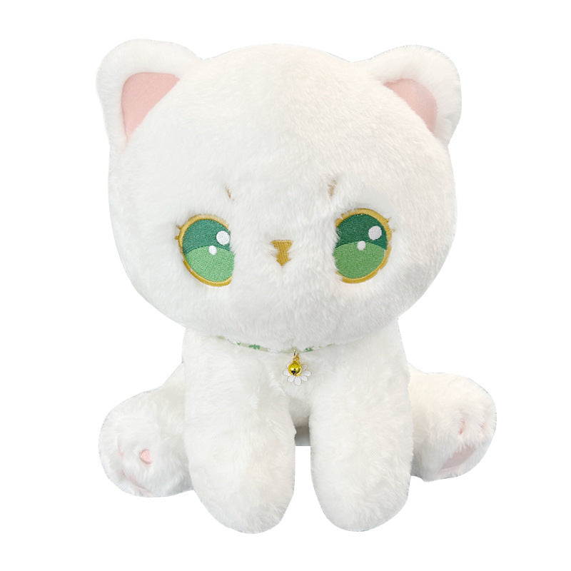 Cartoon Cute Mori Style Cat Green Eyes Kitten