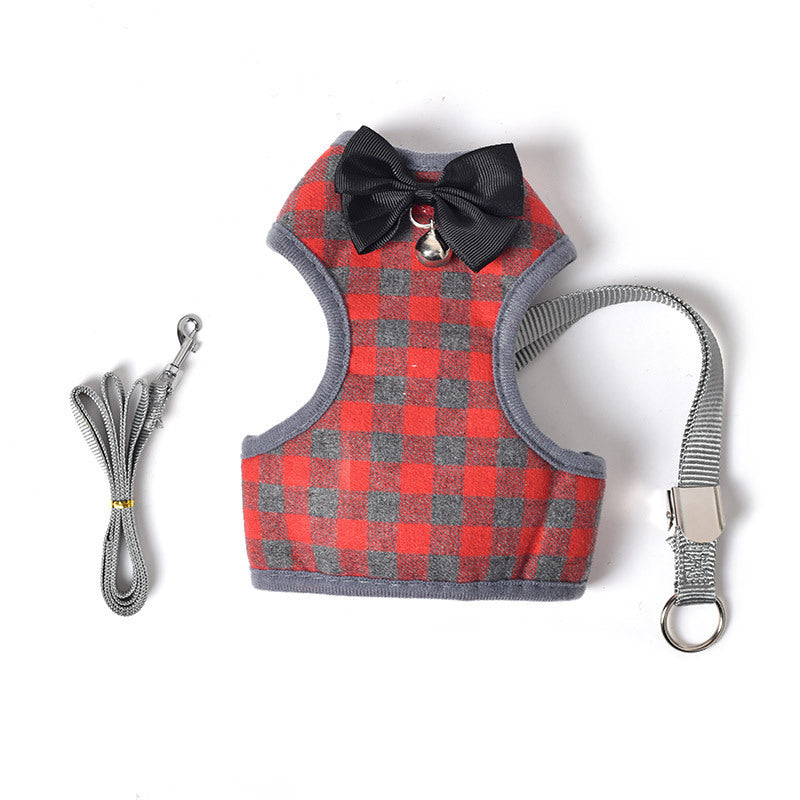 Small Dog And Cat Breathable Vest Chest