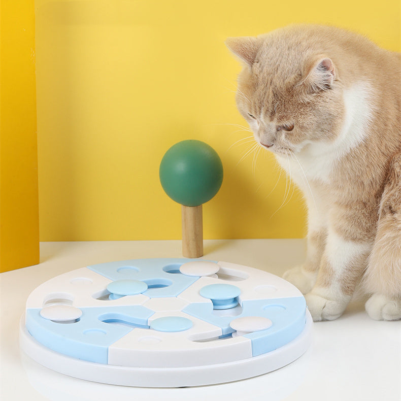 Pet Toy Blue And White Jigsaw Puzzle