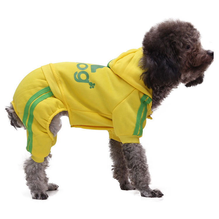 Sweater Pet Plush Button Clothing