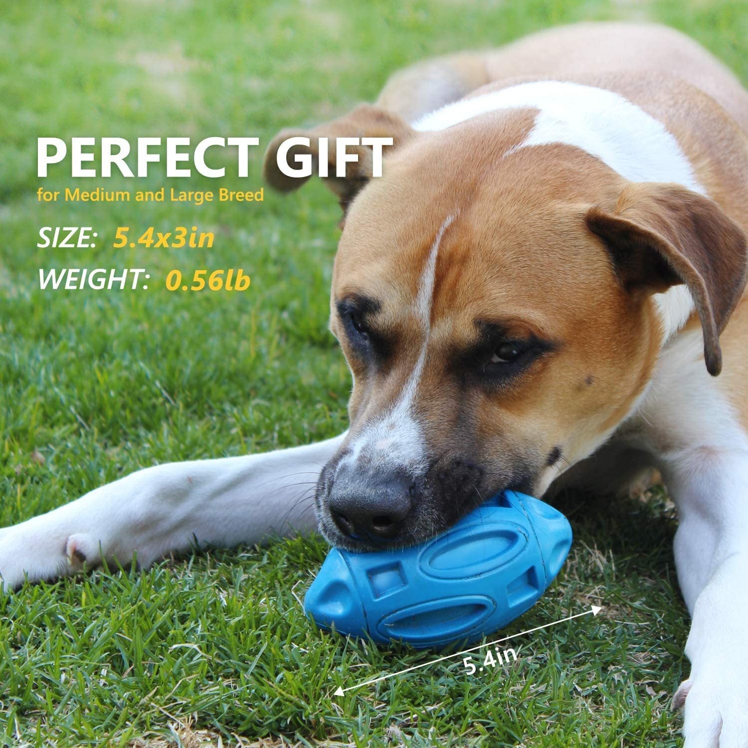 Pet Supplies Dog Toys Rubber Sounding Rugby