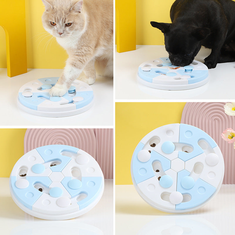 Pet Toy Blue And White Jigsaw Puzzle