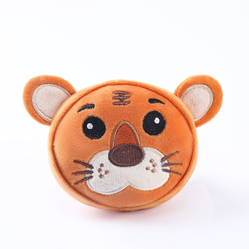 Pet Vocal Teething Plush Toys Bite Resistant