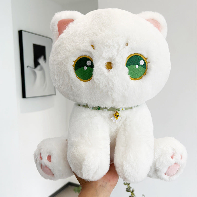 Cartoon Cute Mori Style Cat Green Eyes Kitten