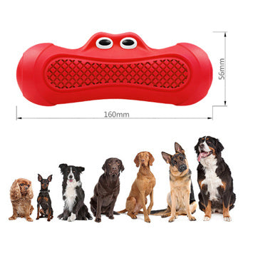 Vocal Rugby Pet Toys Natural Rubber Teething
