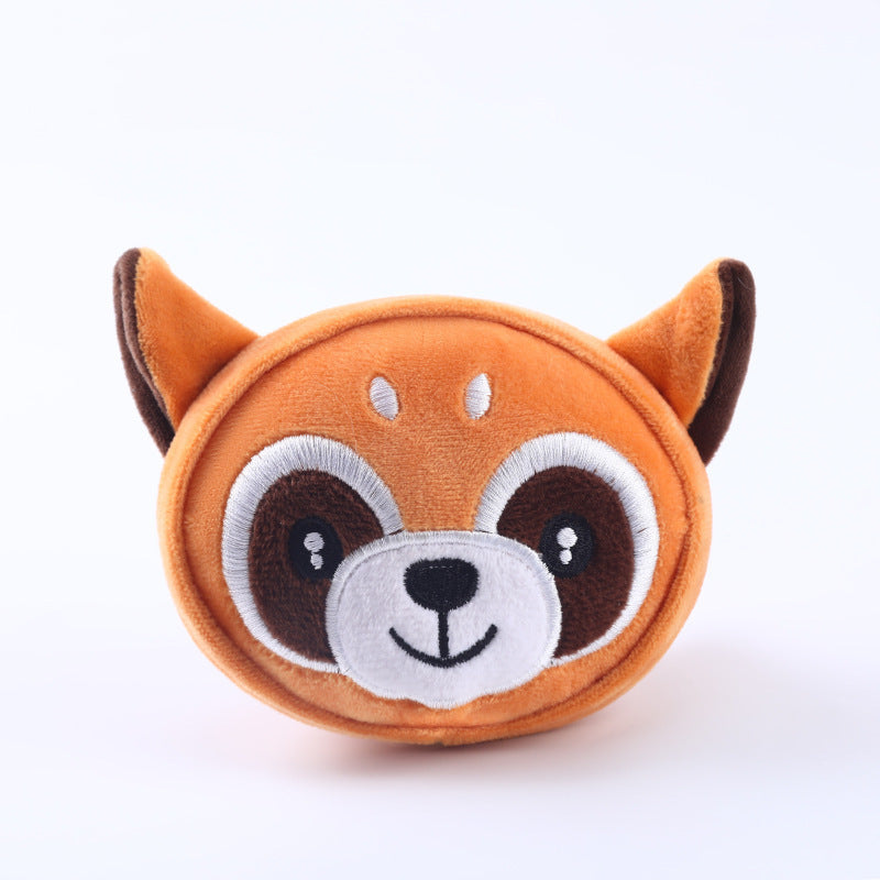 Pet Vocal Teething Plush Toys Bite Resistant