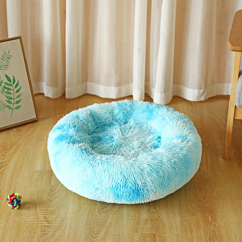Dog Beds For Small Dogs Round Plush Cat