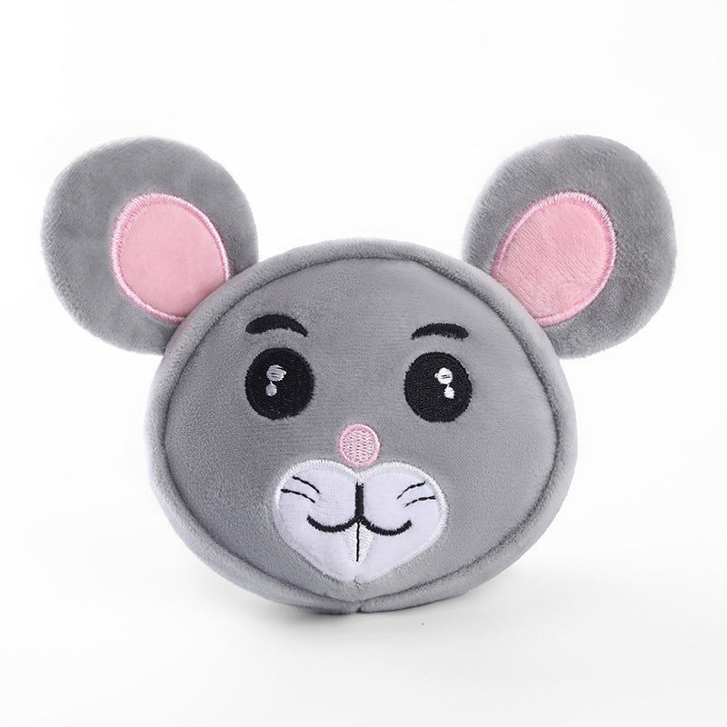 Pet Vocal Teething Plush Toys Bite Resistant