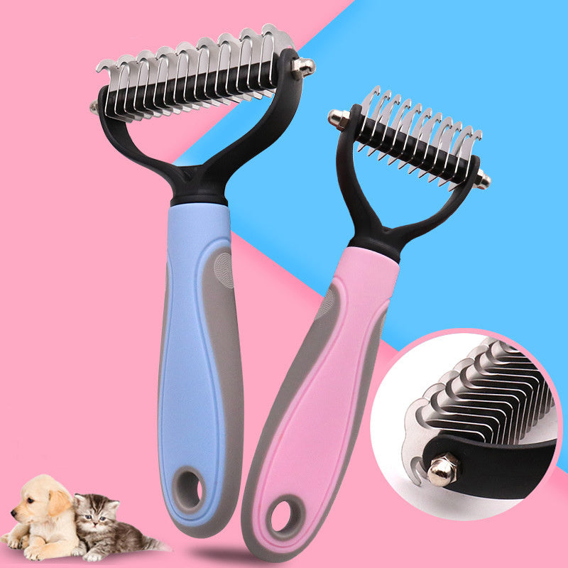 Stainless Double-sided Pet Brush Hair