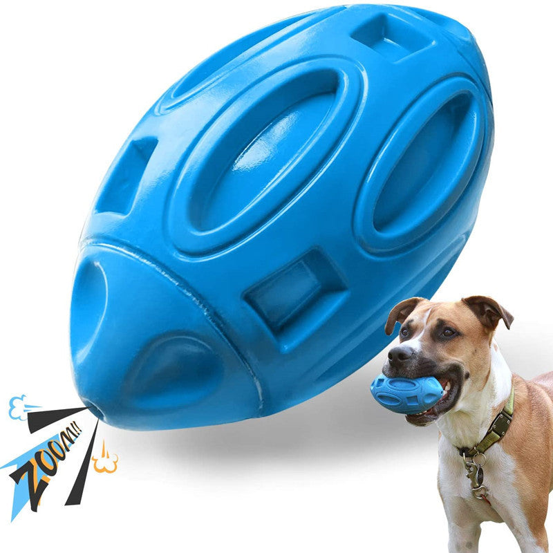 Pet Supplies Dog Toys Rubber Sounding Rugby