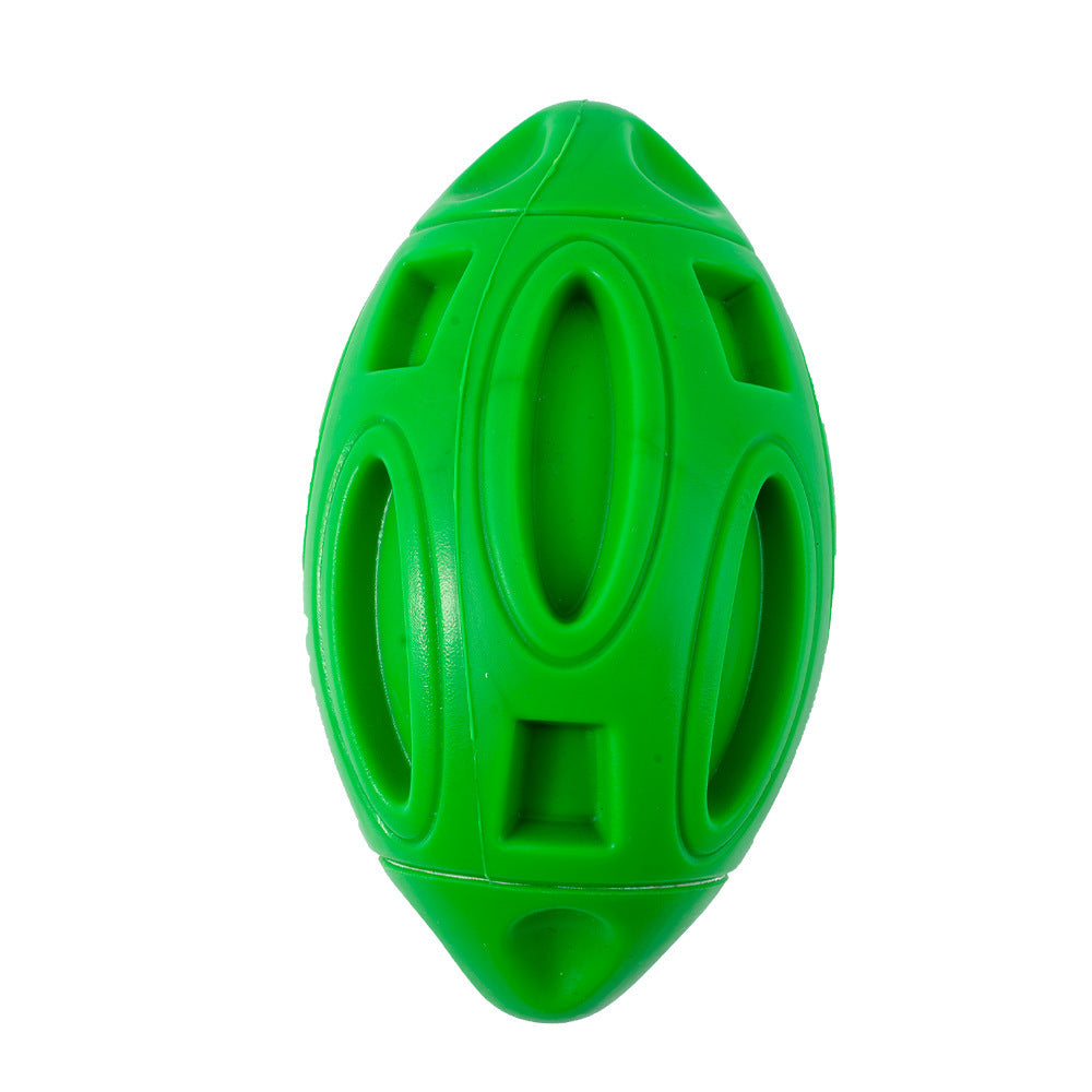 Pet Supplies Dog Toys Rubber Sounding Rugby