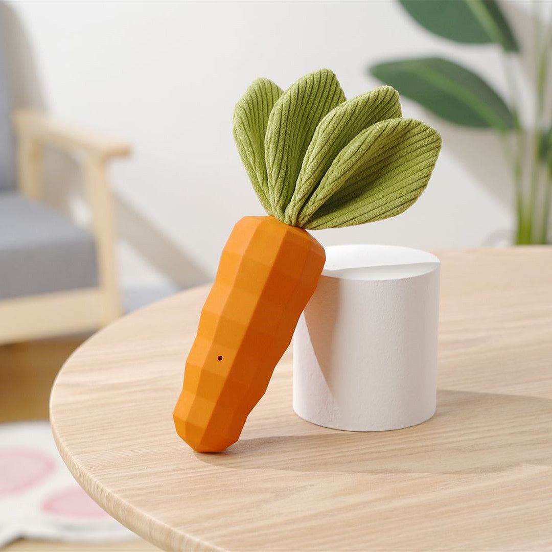 Carrot Pet Bite-resistant Vocal Rubber Toy