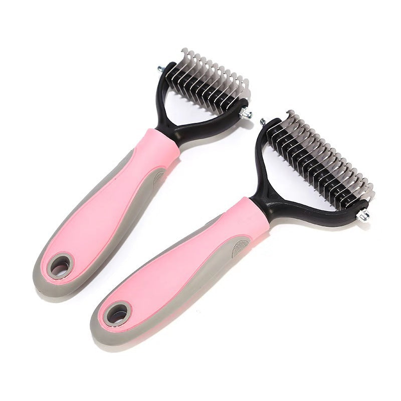 Stainless Double-sided Pet Brush Hair