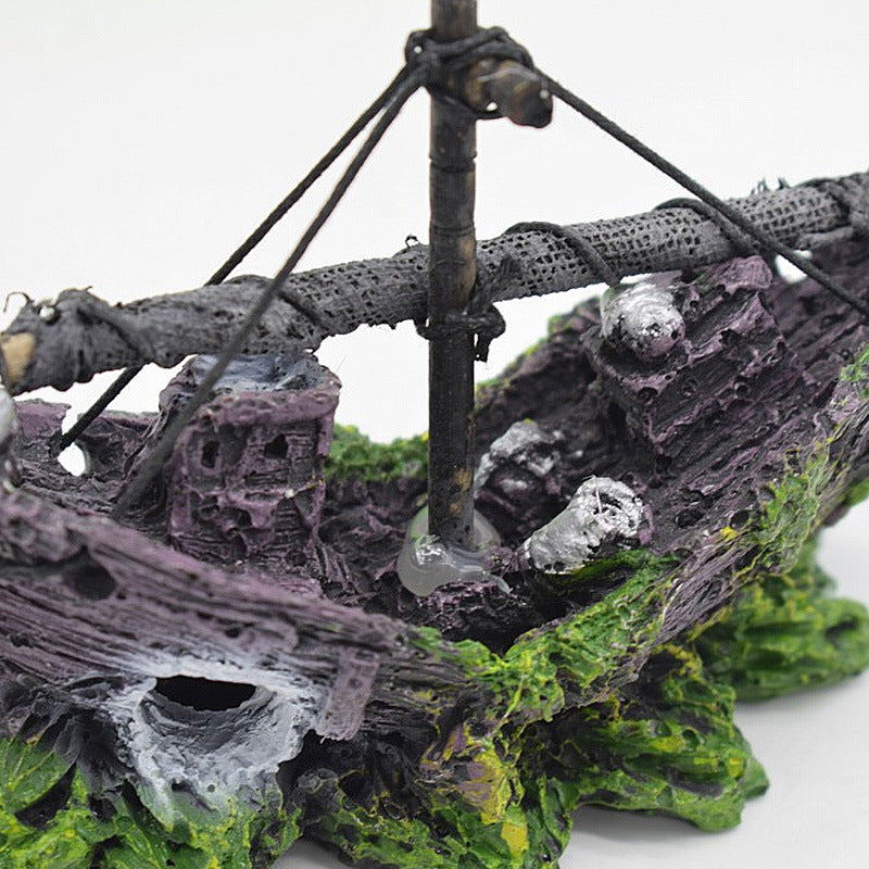 Aquarium Landscape Glass Fish Tank