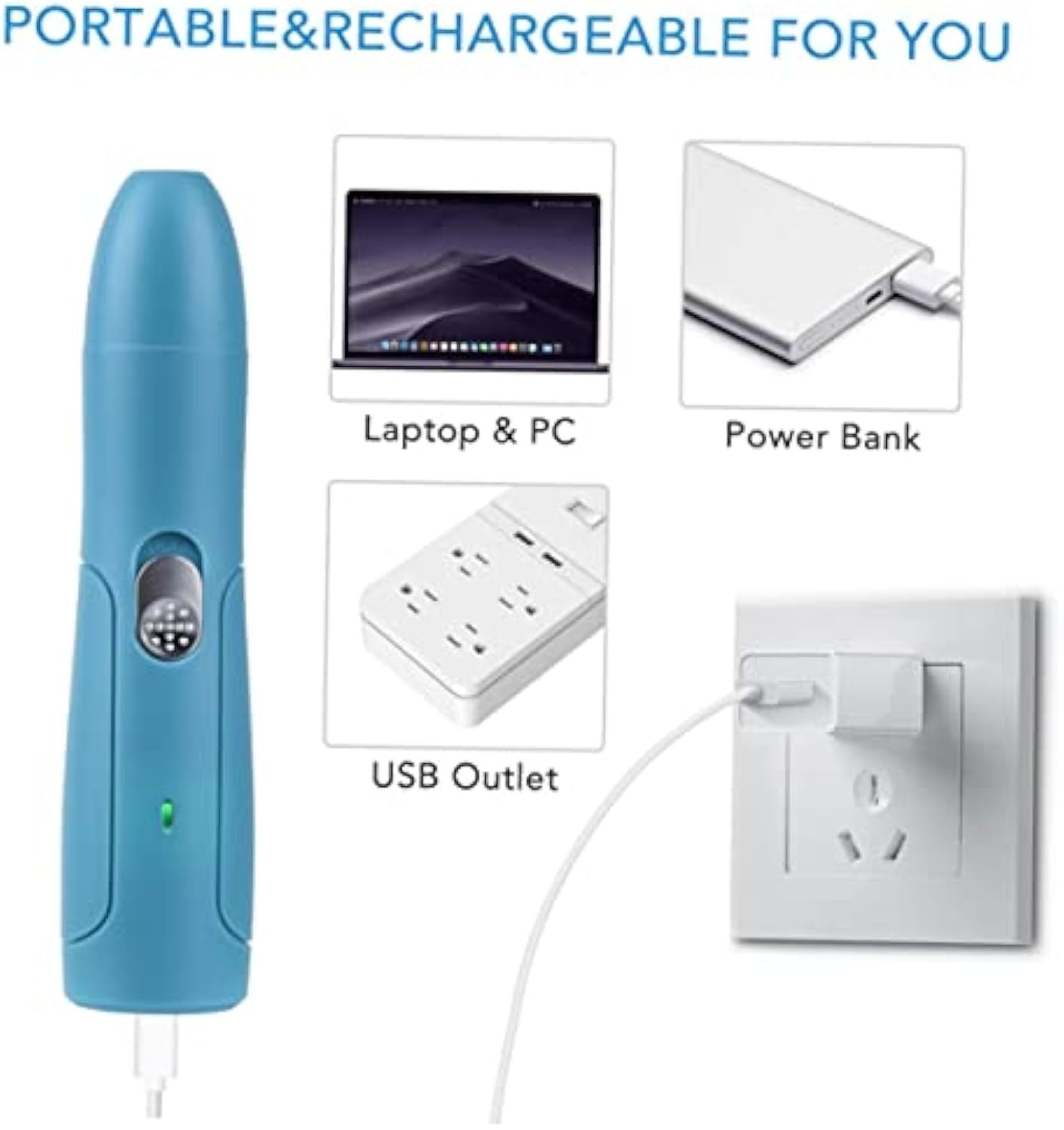 Pet Nail Grinder Electric Nail Polisher