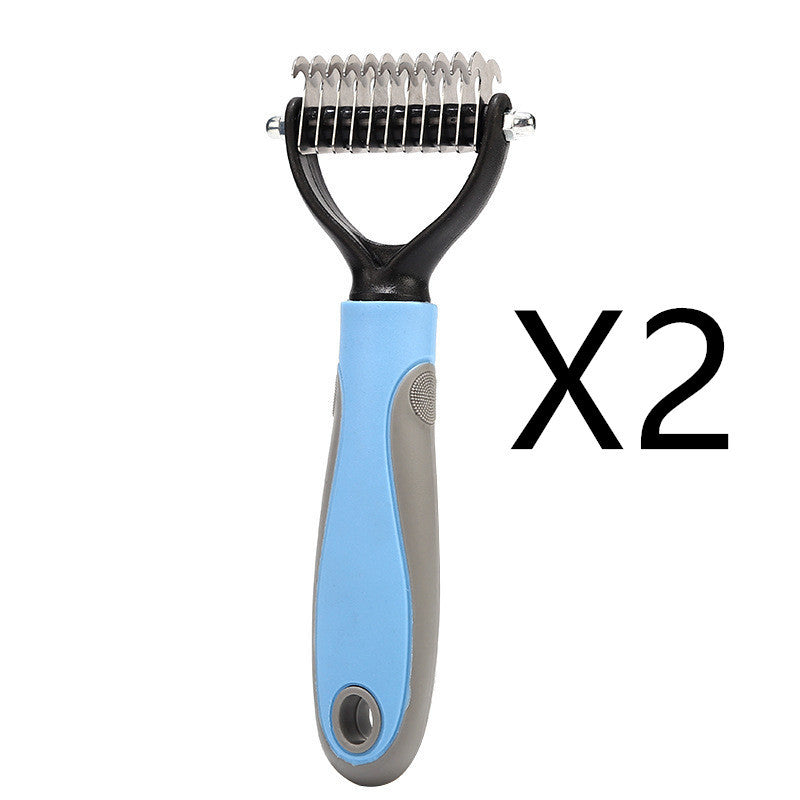 Stainless Double-sided Pet Brush Hair