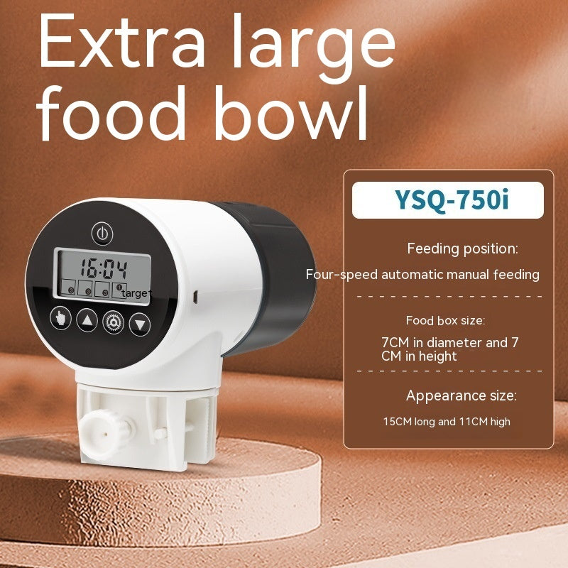 Feeder Fish Tank Intelligent Timing