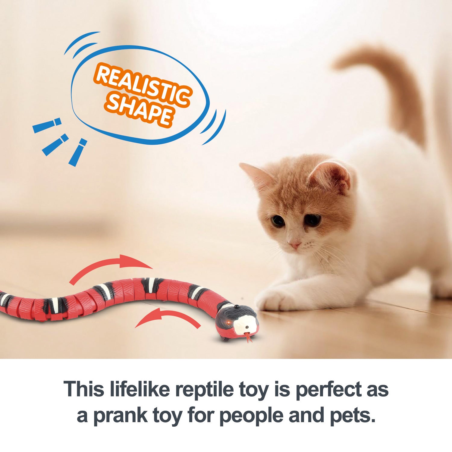 Smart Sensing Interactive Cat Toys Automatic