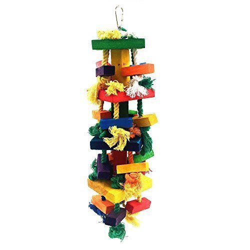 Supplies Large Color Bird Toy Cotton