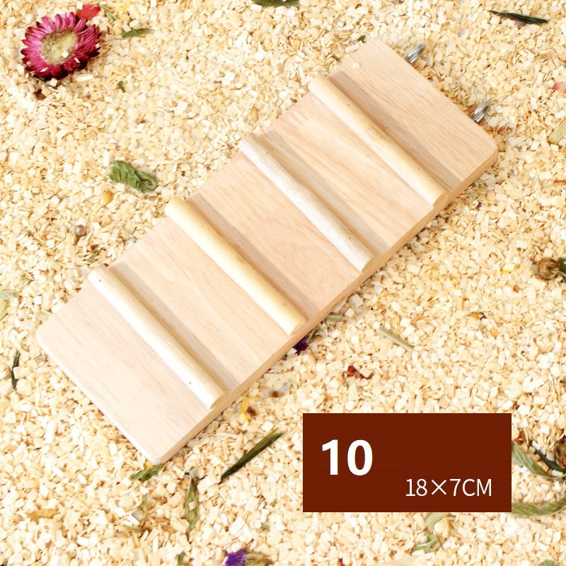 Hamster Natural Wooden Fence Landscaping