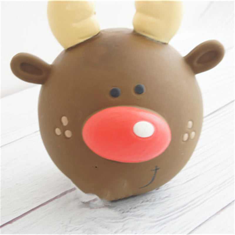 Fashion Simple Natural Latex Pet Vocal Toys
