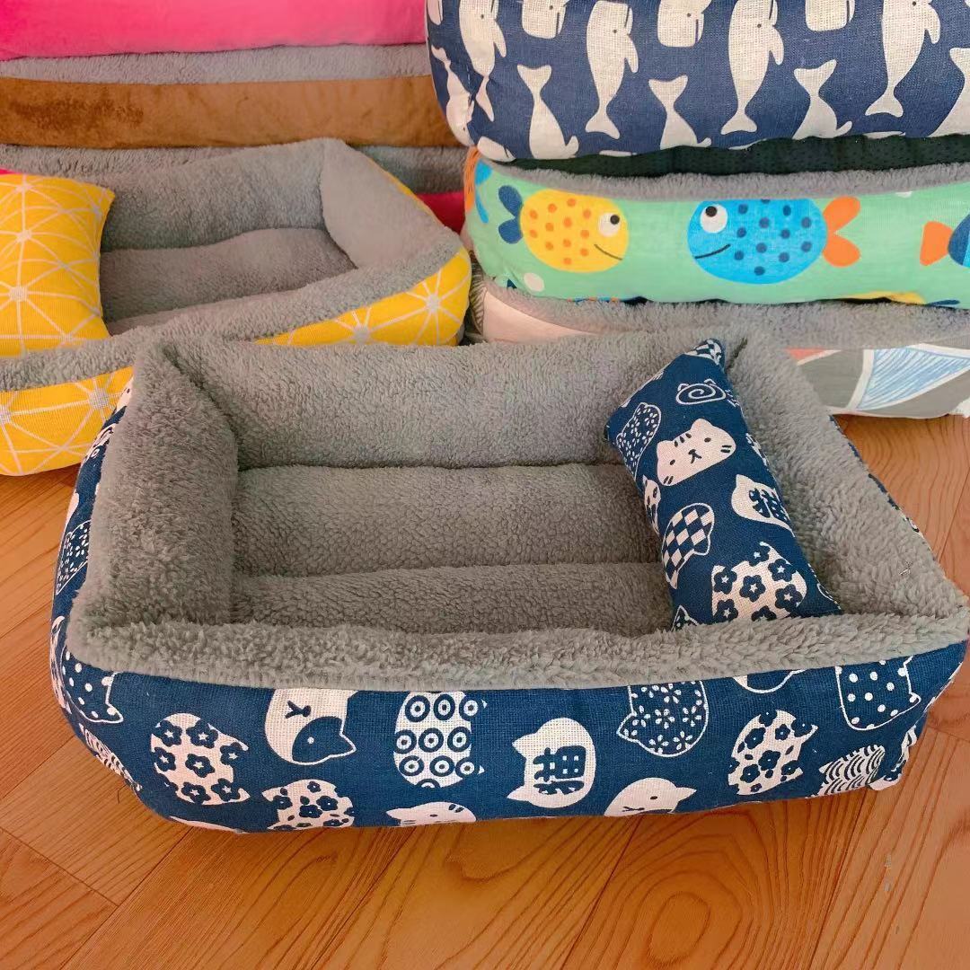 Pet Supplies Linen Pet Bed Moisture