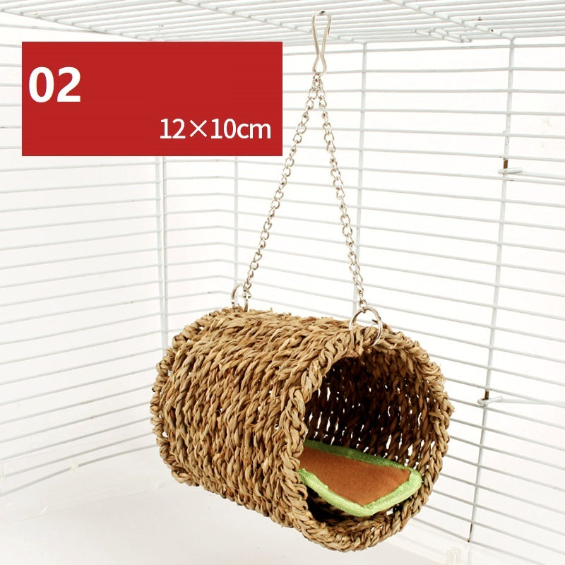 Hamster Natural Wooden Fence Landscaping