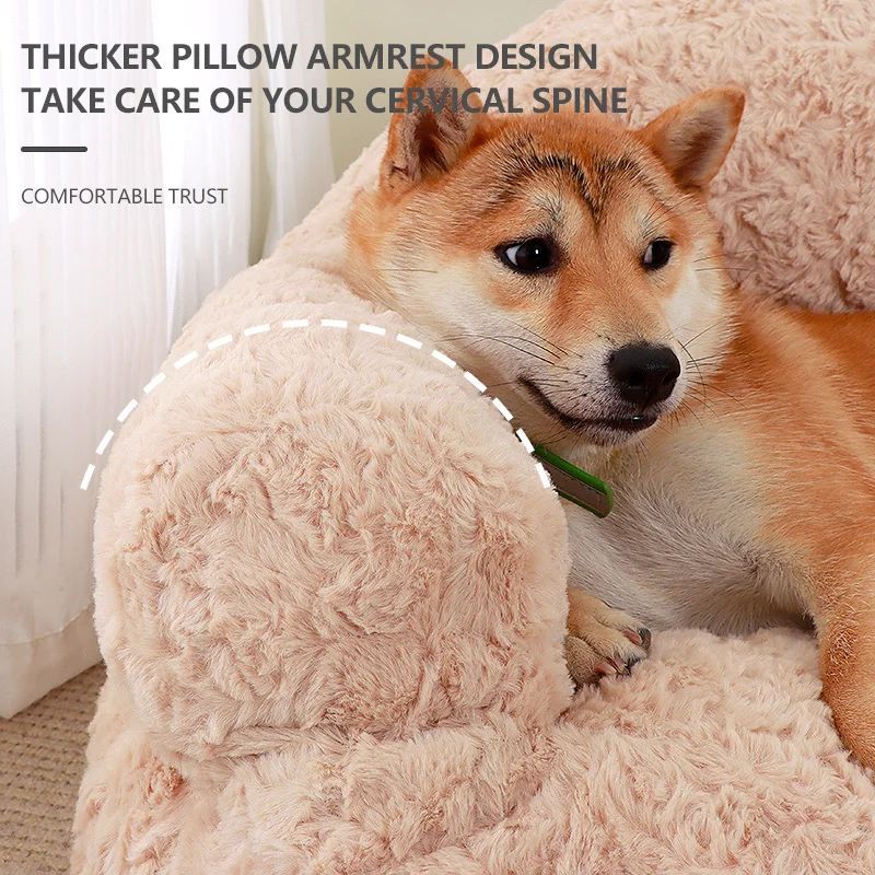 Plush Pet Sofa Bed - All-season