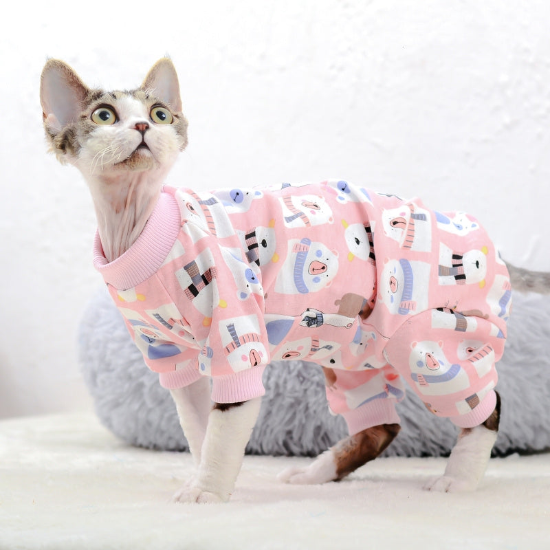 Hairless Cat Clothing Bottoming Air