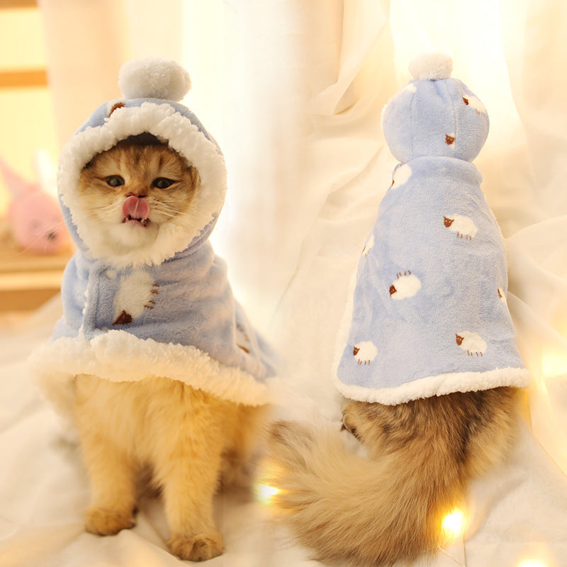 Warm Nightgown Cat Transforms