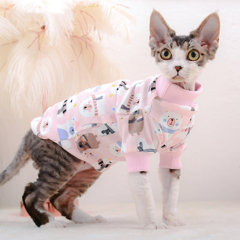 Hairless Cat Clothing Bottoming Air